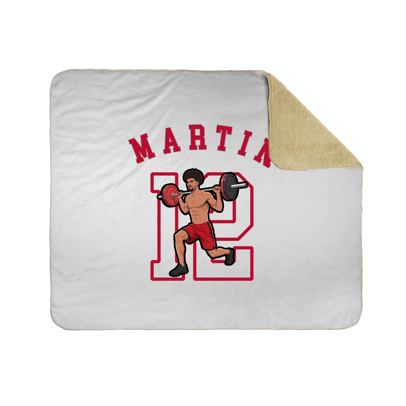 Throw Blanket — Shirsey Arch in White