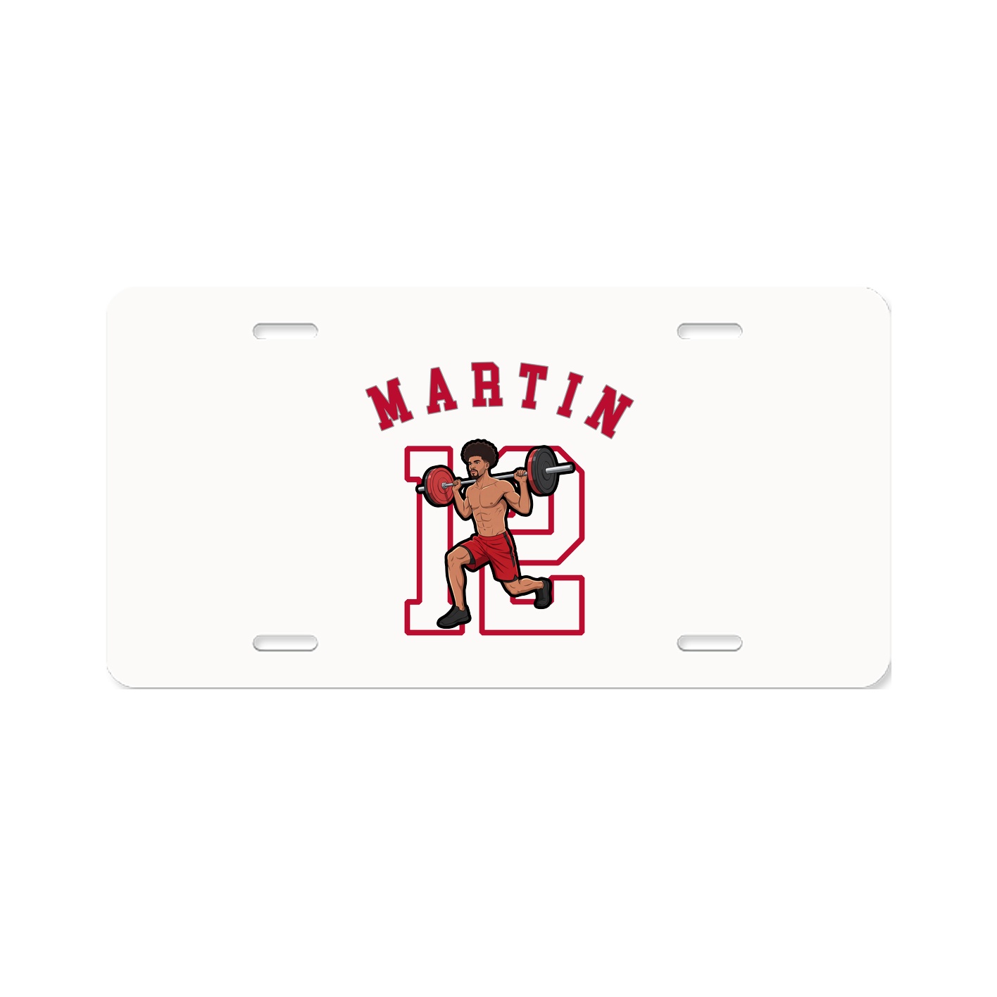 License Plate — Shirsey Arch in Classic