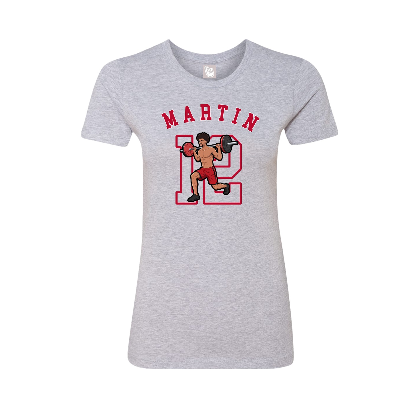 Womens Tee — Shirsey Arch in Grey