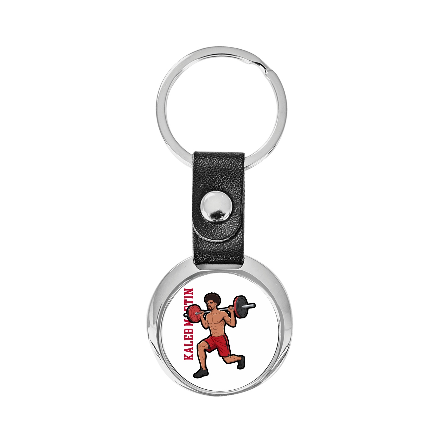 Key Chain — Name Vertical in Classic