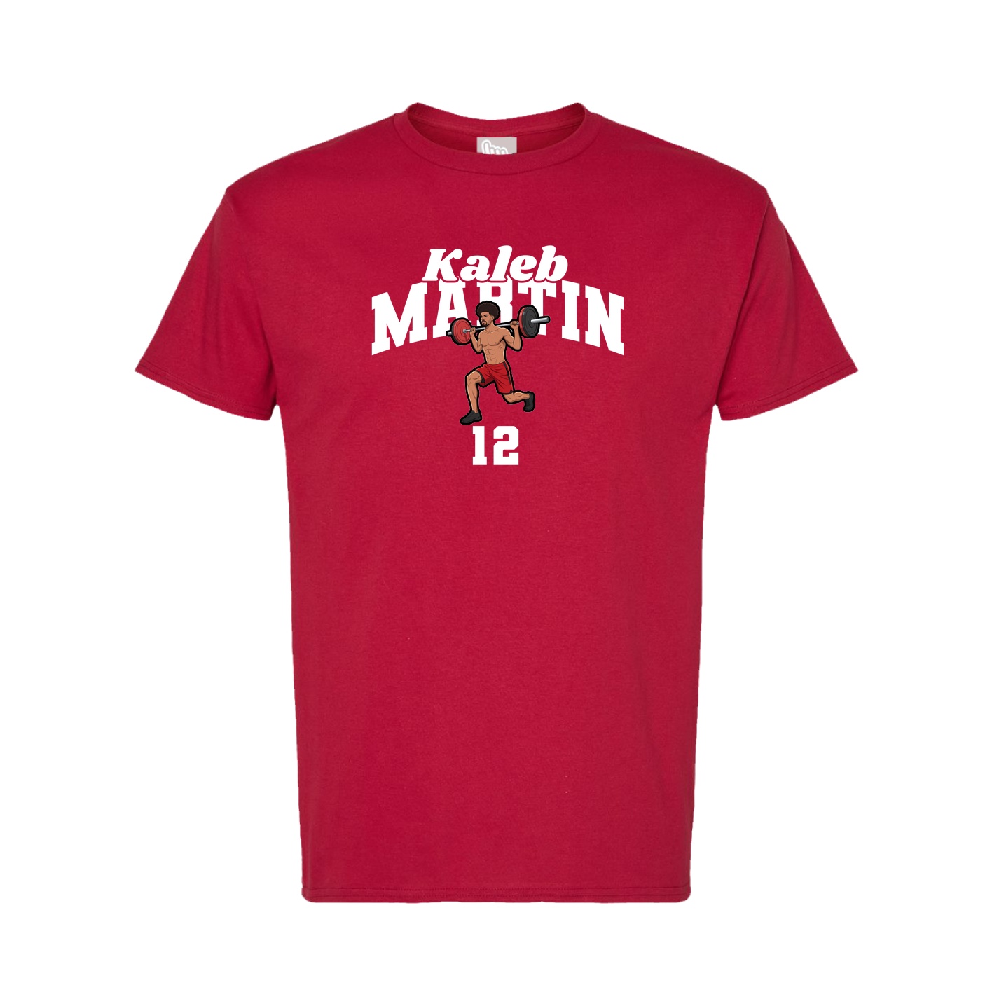 Tee — Signature Arch in Crimson