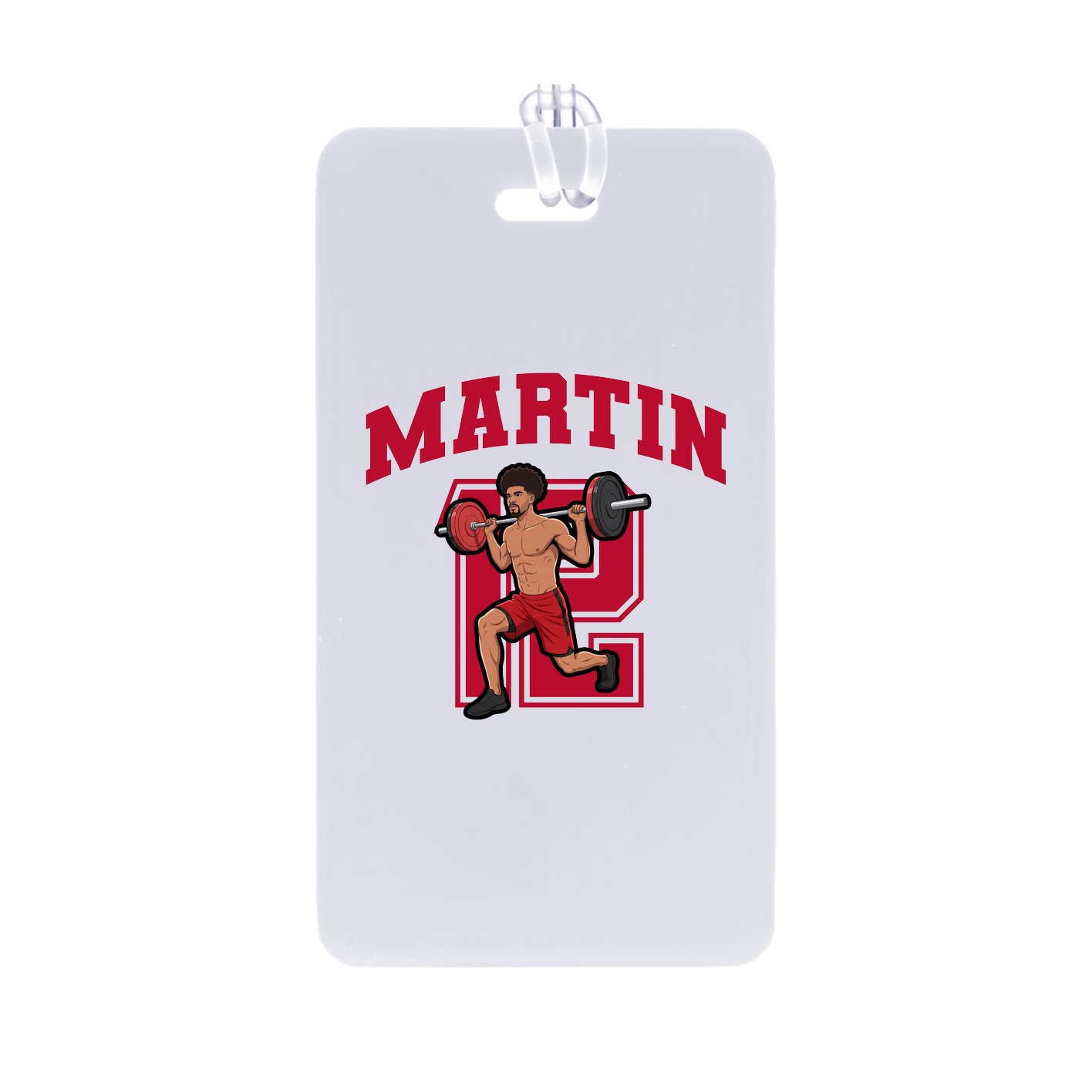 Bag Tag — Number in Classic