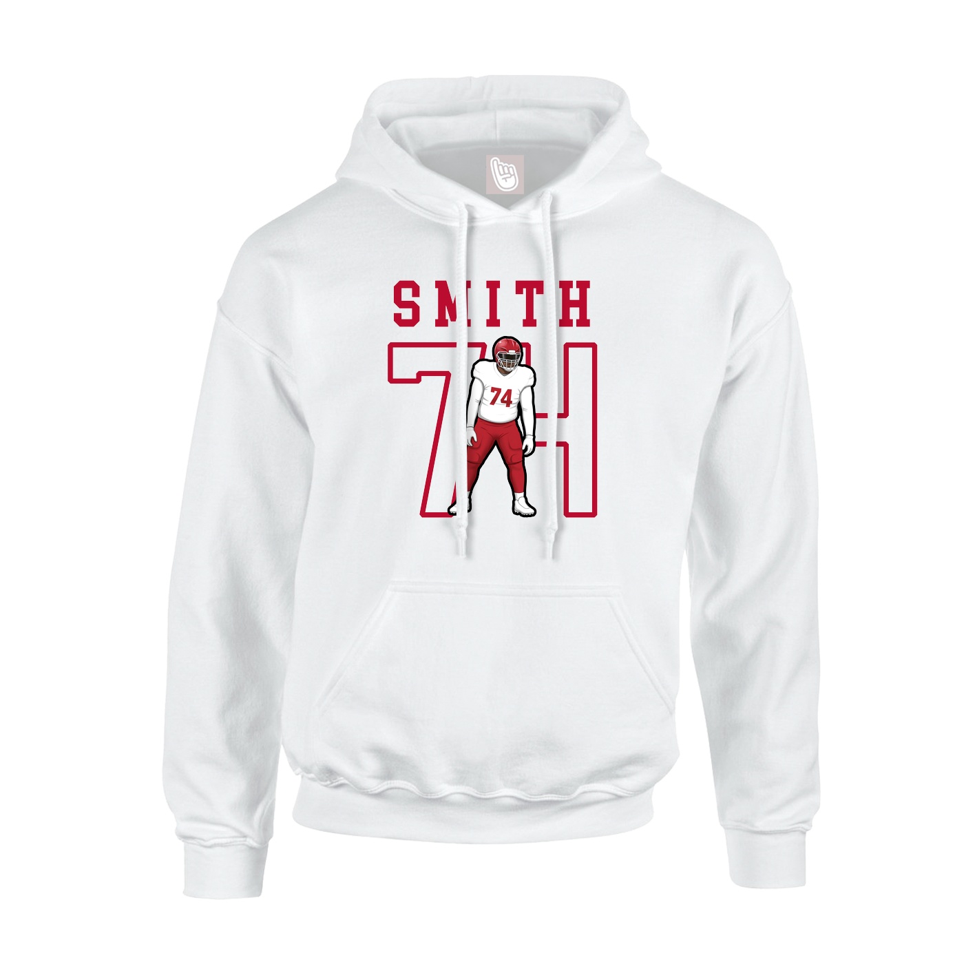 Youth Hoodie — Shirsey in White