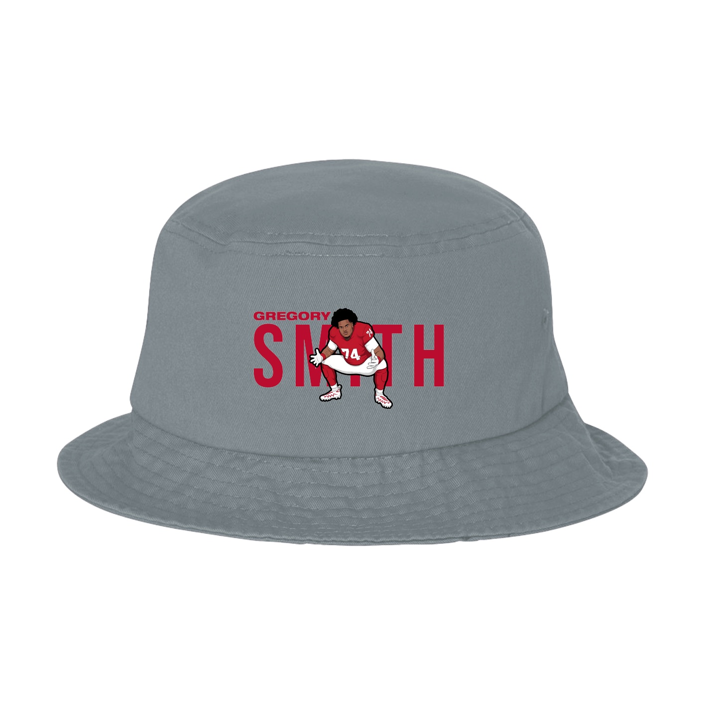 Bucket Cap — Player Name in Grey
