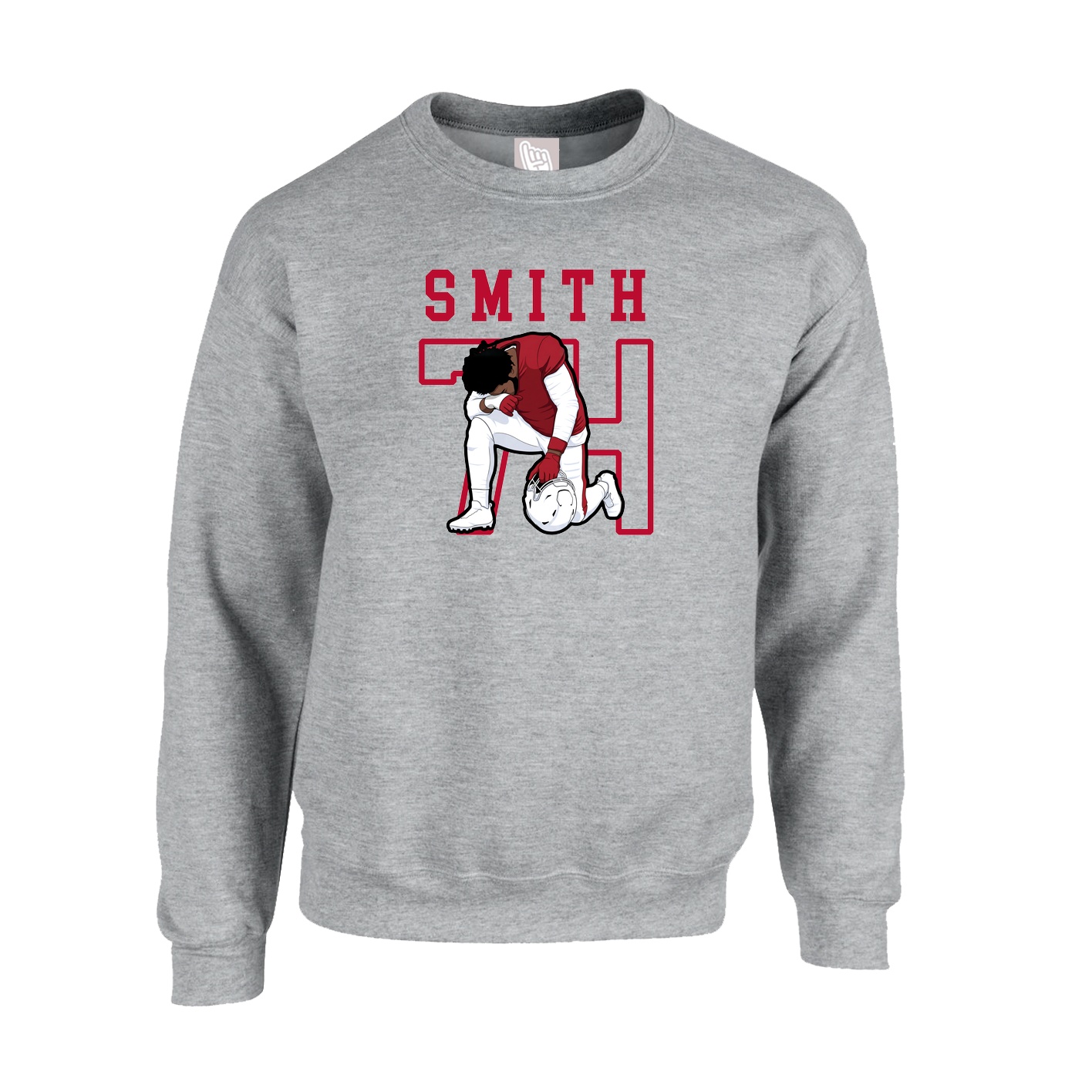 Fleece Crew — Shirsey in Grey