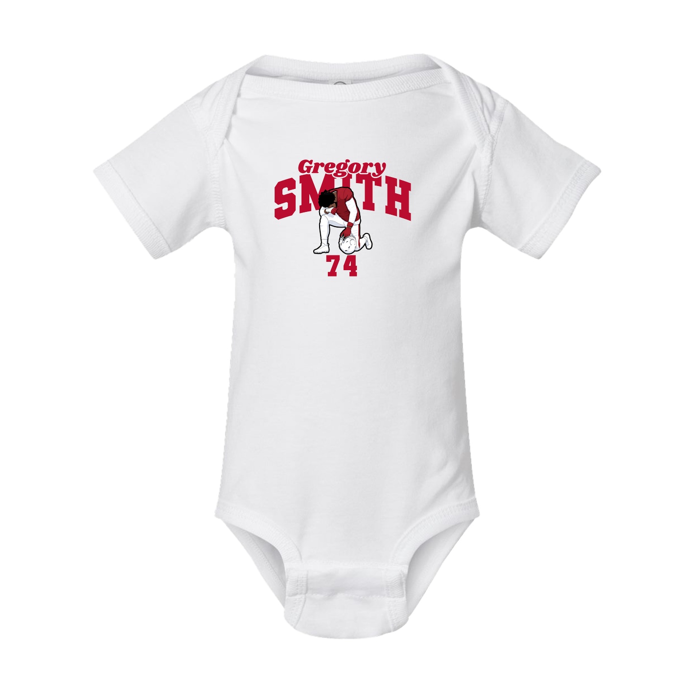 Baby Onesie — Signature Arch in White
