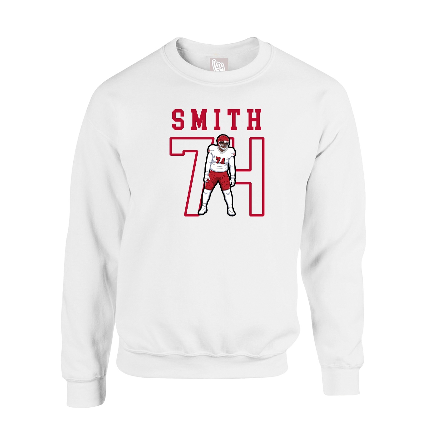 Fleece Crew — Shirsey in White