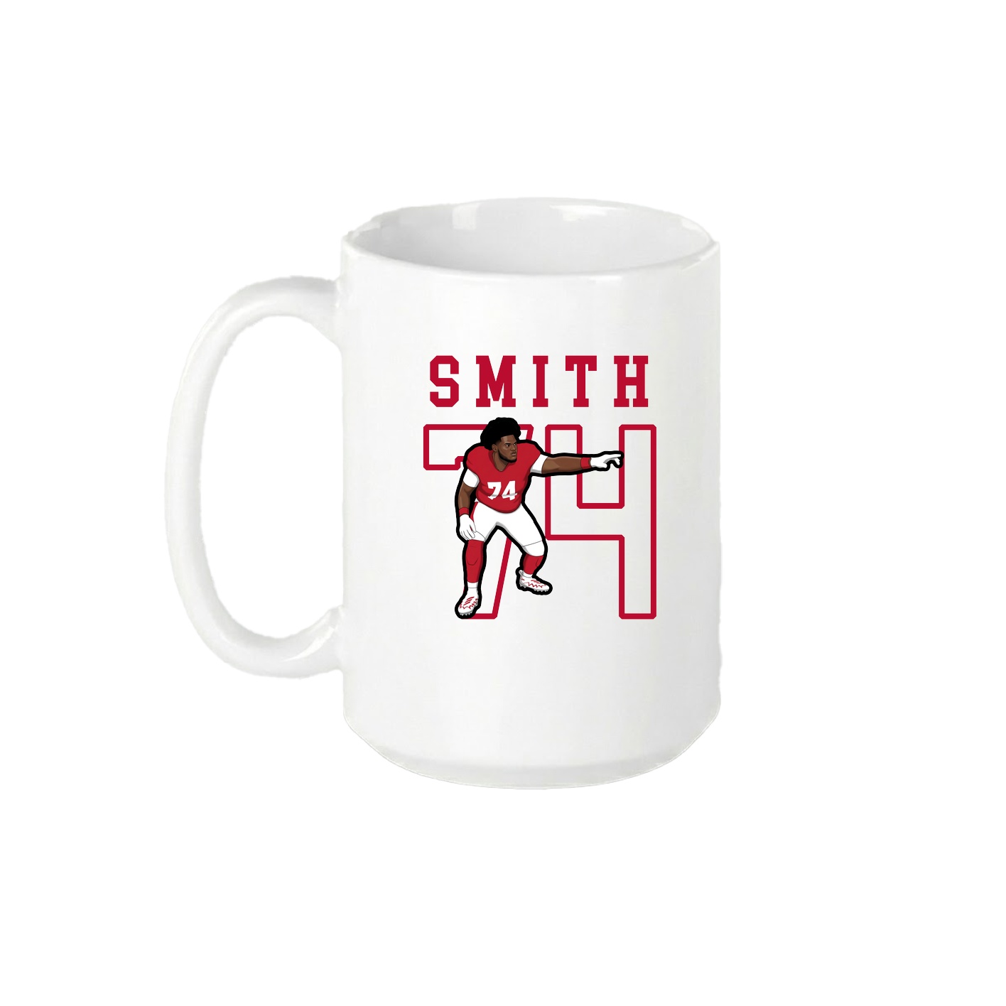 15oz Coffee Mug — Shirsey in White