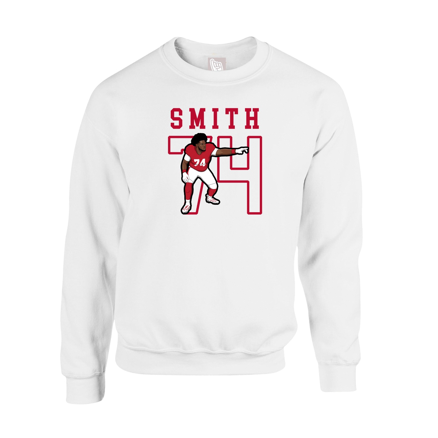 Fleece Crew — Shirsey in White