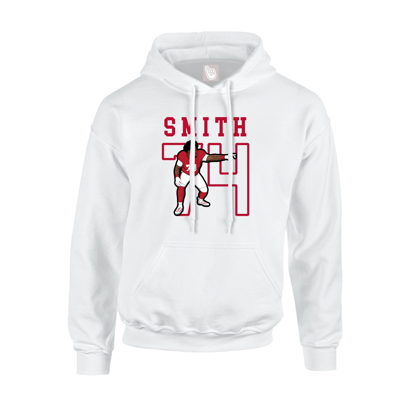 Youth Hoodie — Shirsey in White