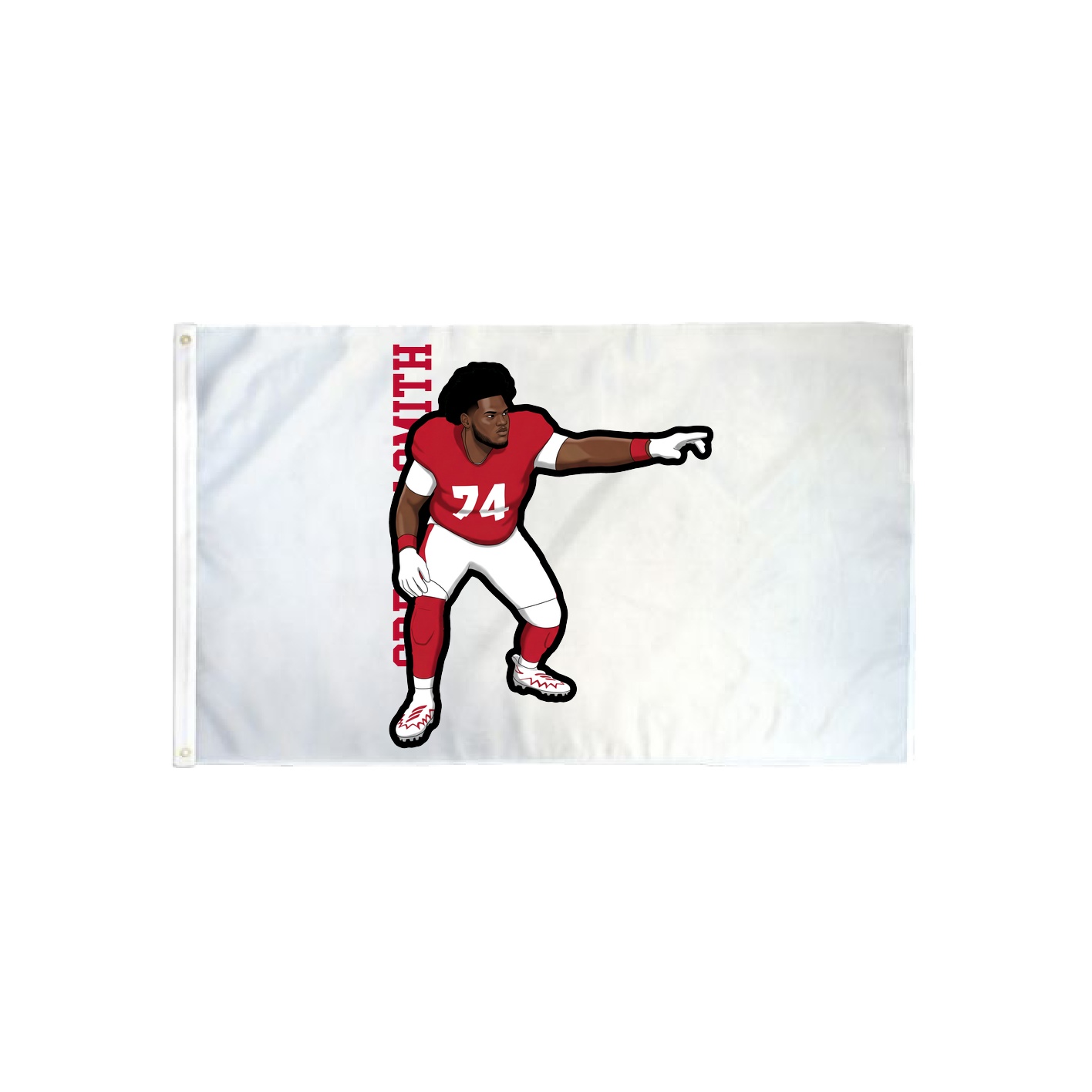 3x5 Flag — Name Vertical in Classic