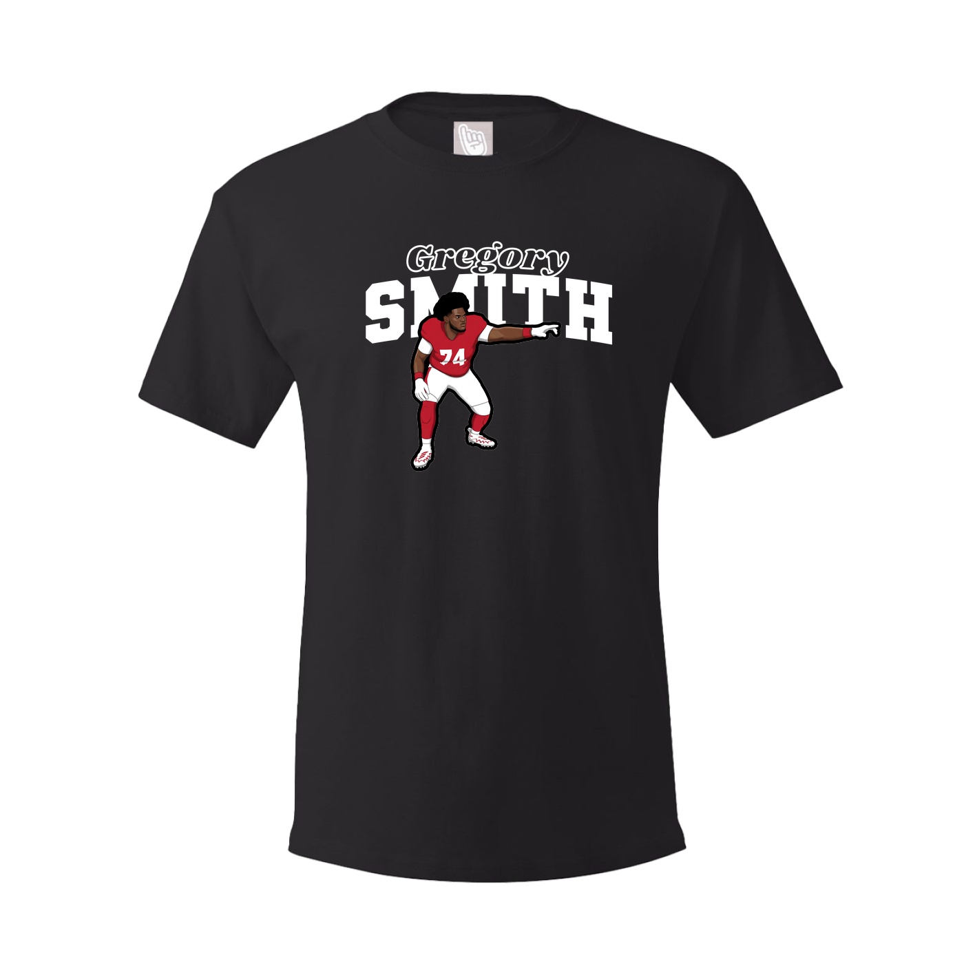 Tee — Name Arch in Black