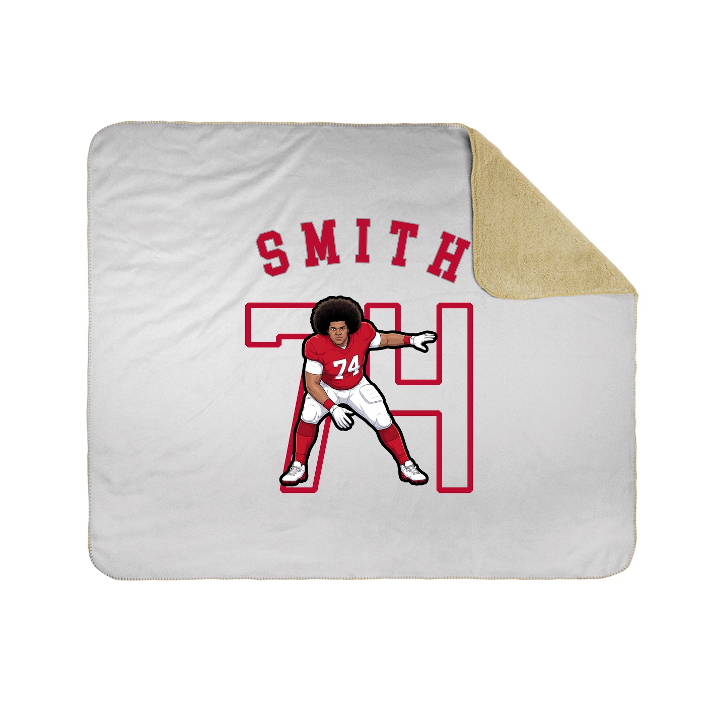 Throw Blanket — Shirsey Arch in White