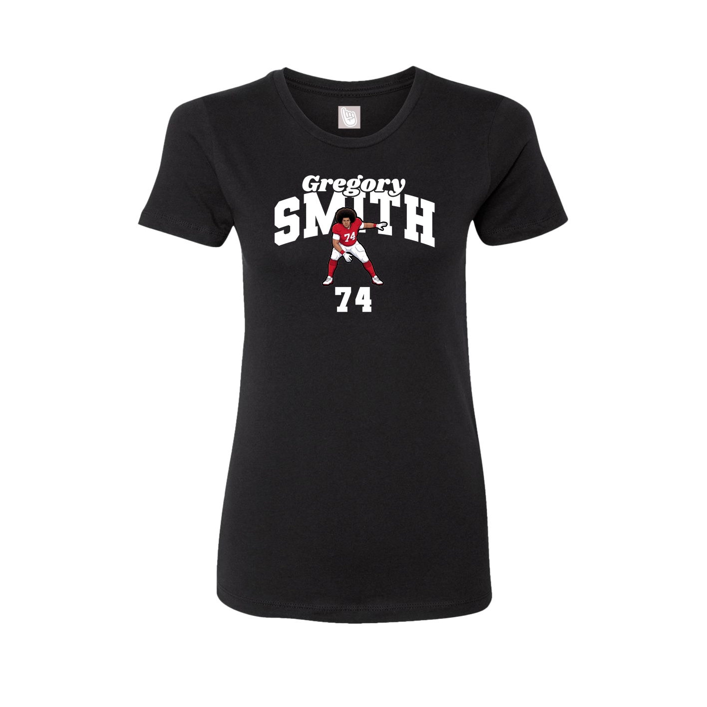Womens Tee — Signature Arch in Black