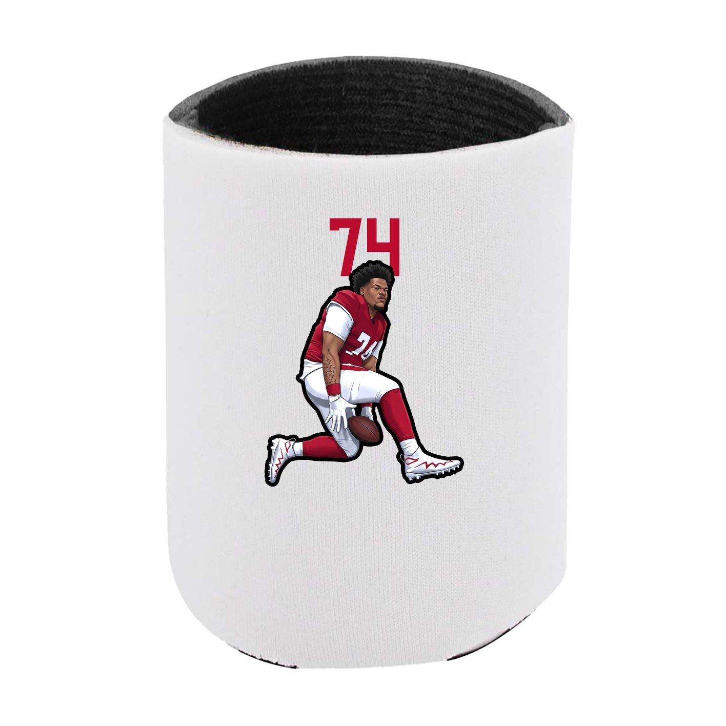Can Holder — Number Top in White