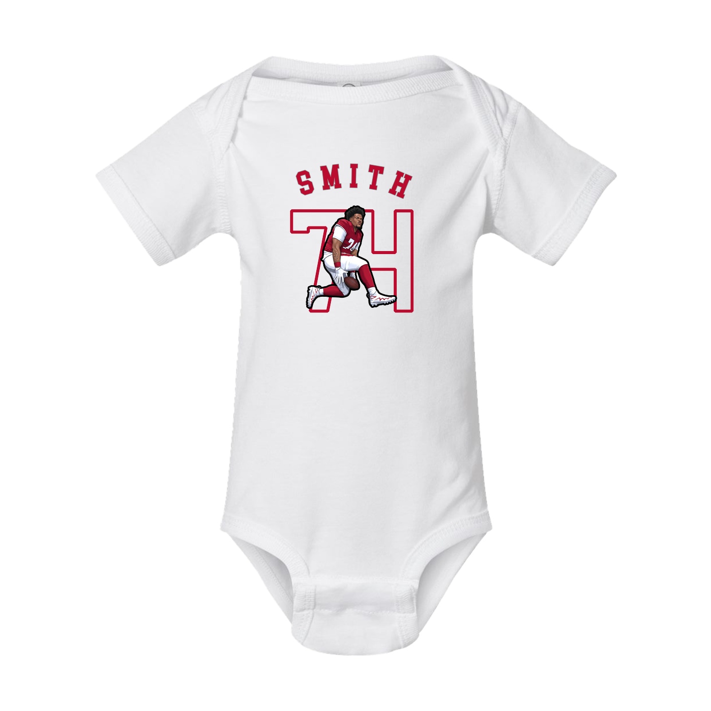 Baby Onesie — Shirsey Arch in White
