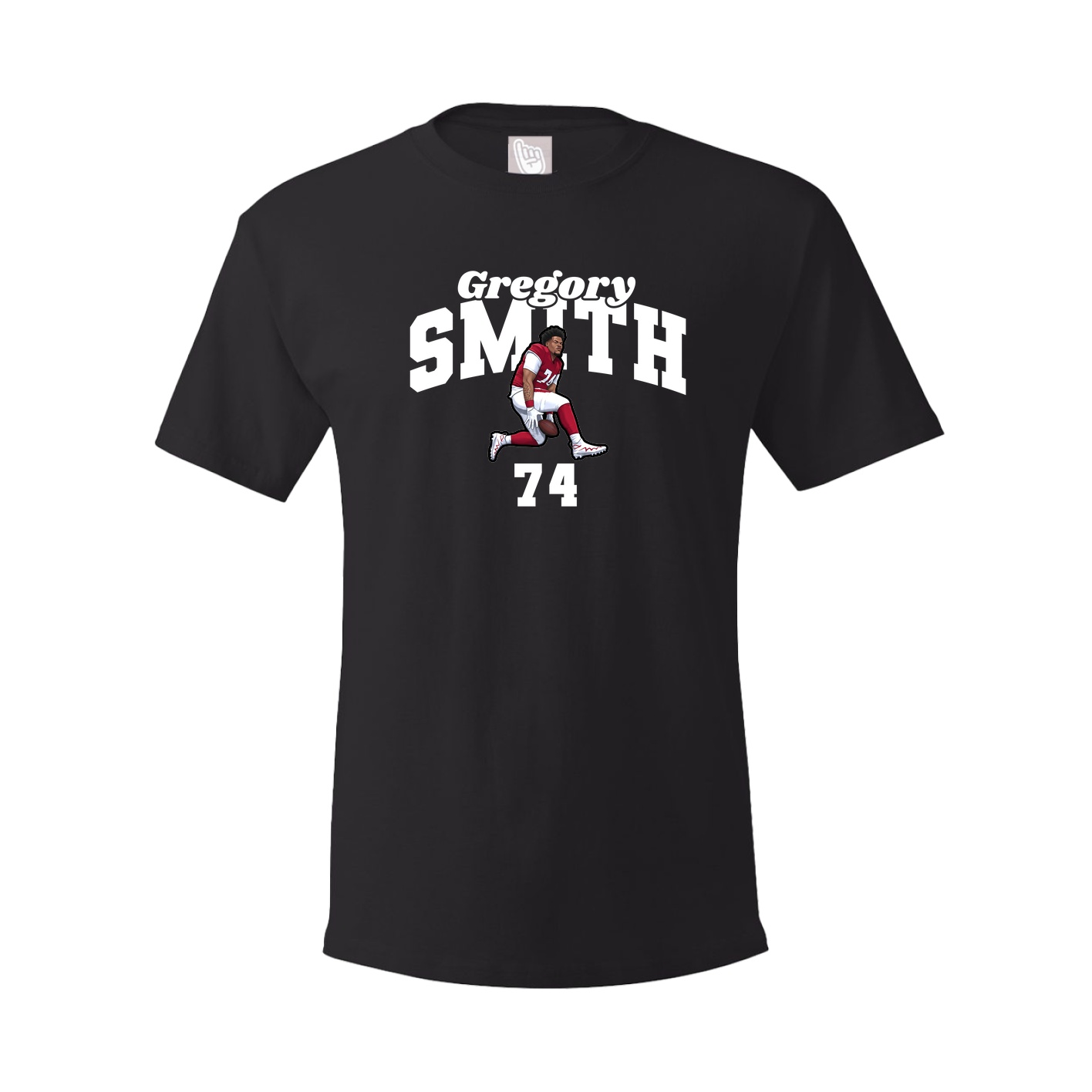 Tee — Signature Arch in Black