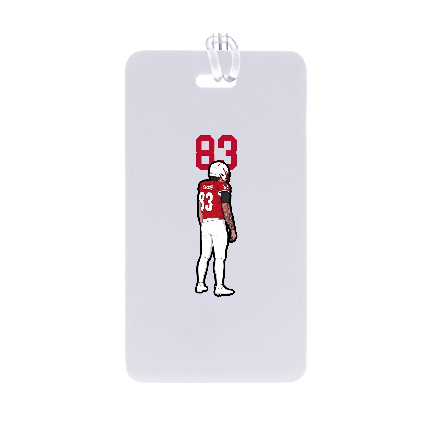 Bag Tag — Number Top in Classic