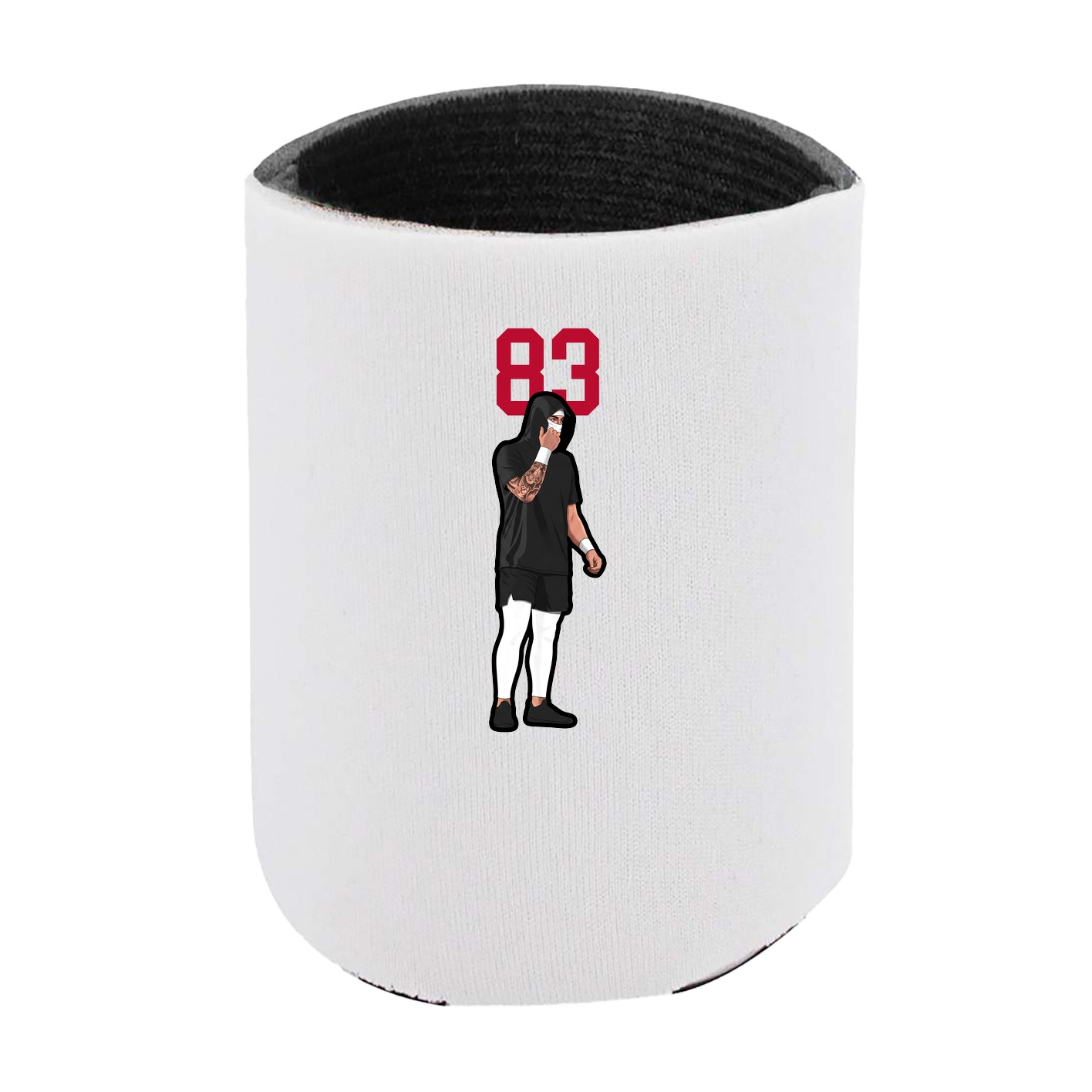 Can Holder — Number Top in White