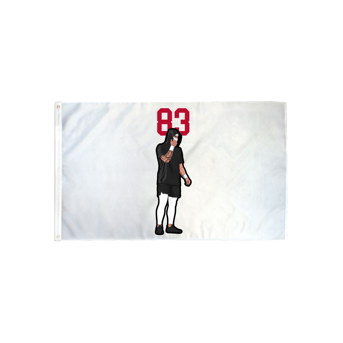 3x5 Flag — Number Top in Classic