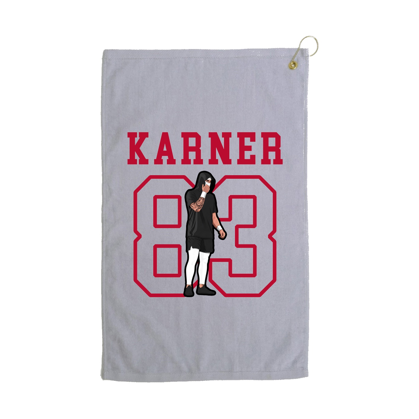Golf Towel — Shirsey in Grey