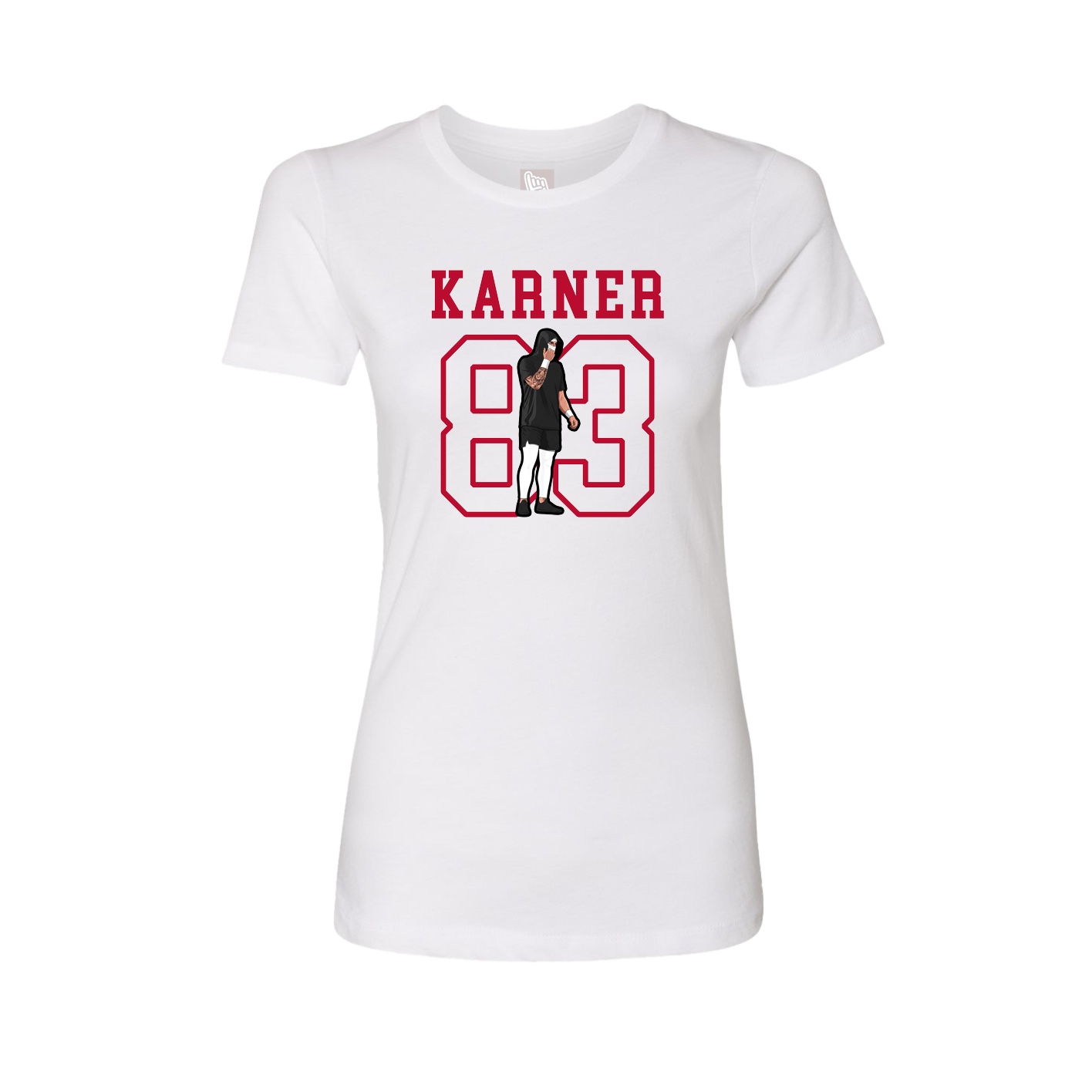 Fitted Women's Tee — Shirsey in White