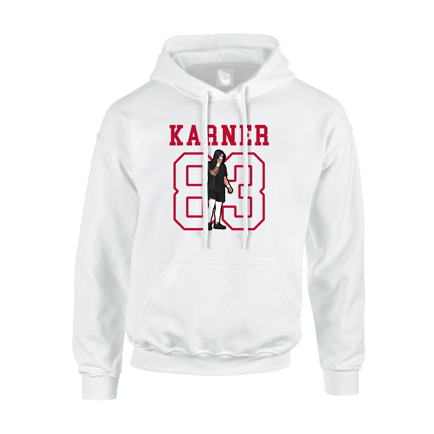 Youth Hoodie — Shirsey in White