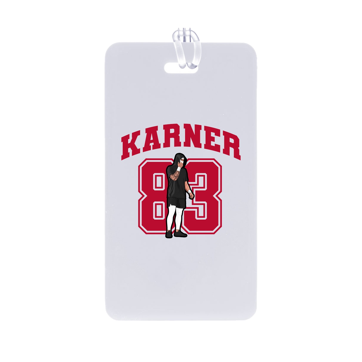 Bag Tag — Number in Classic