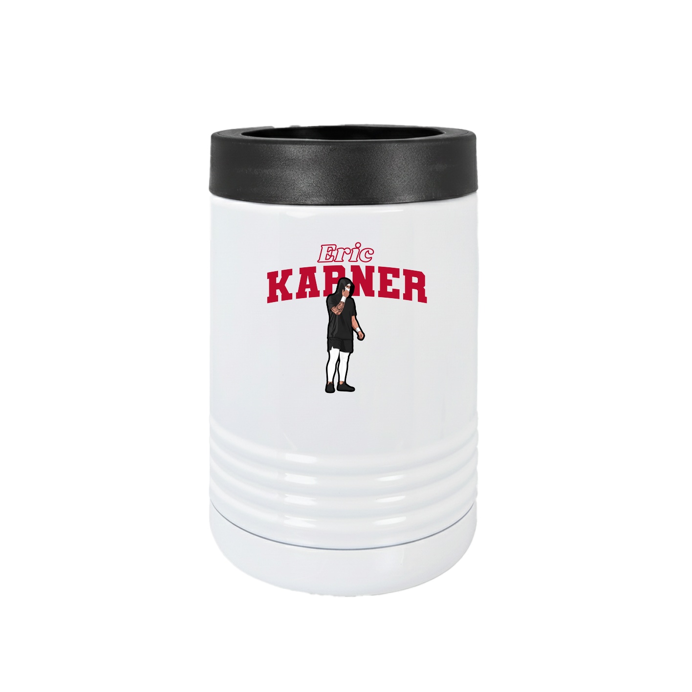 Beverage Holder — Name Arch in White
