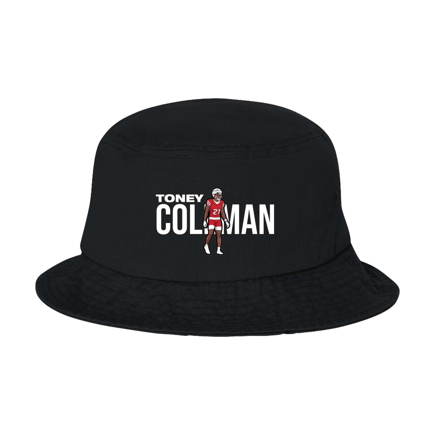 Bucket Cap — Player Name in Black