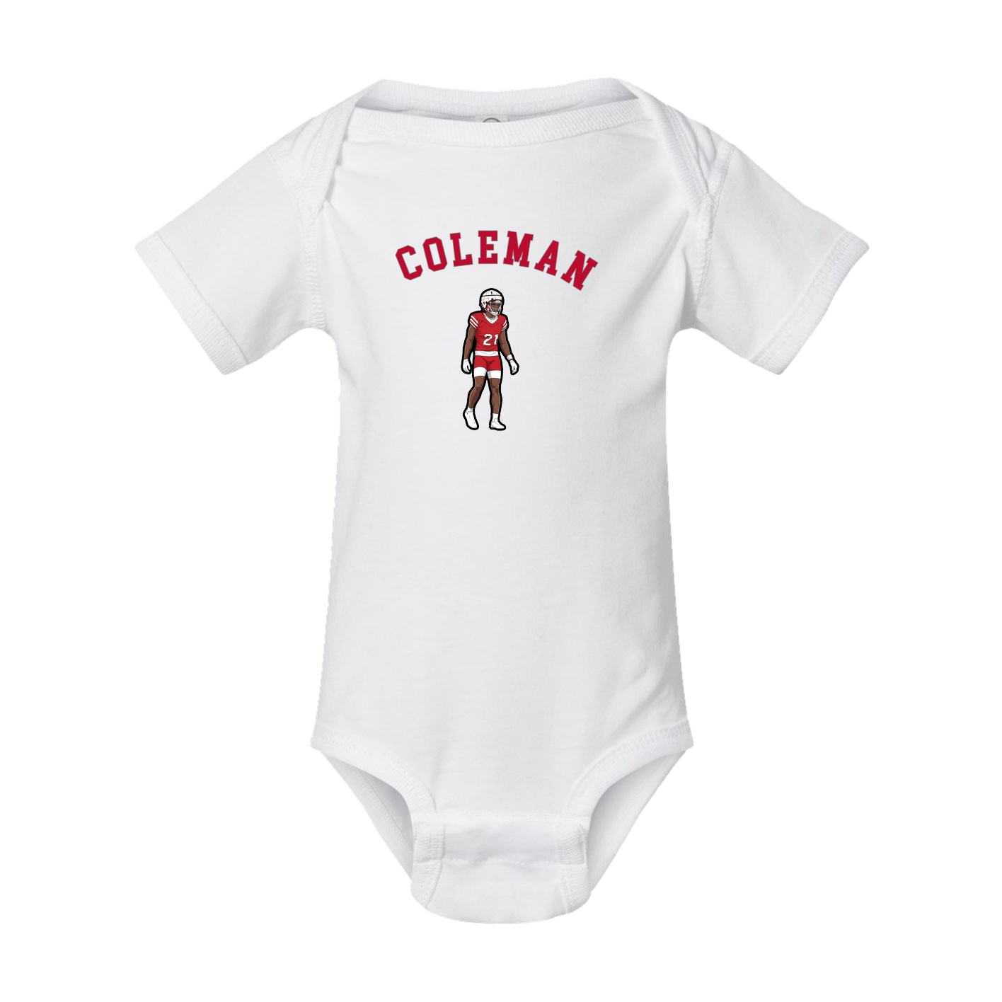 Baby Onesie — Shirsey Arch in White