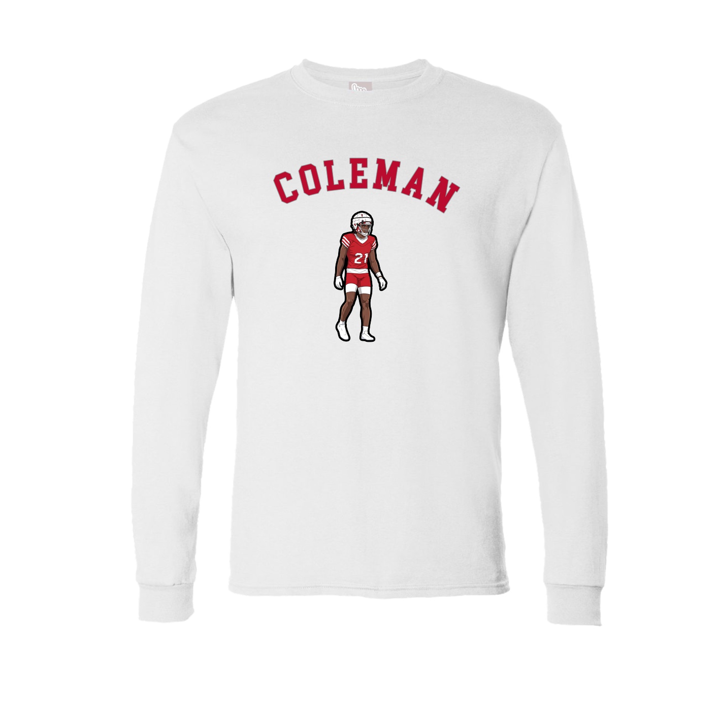 Long Sleeve Tee — Shirsey Arch in White