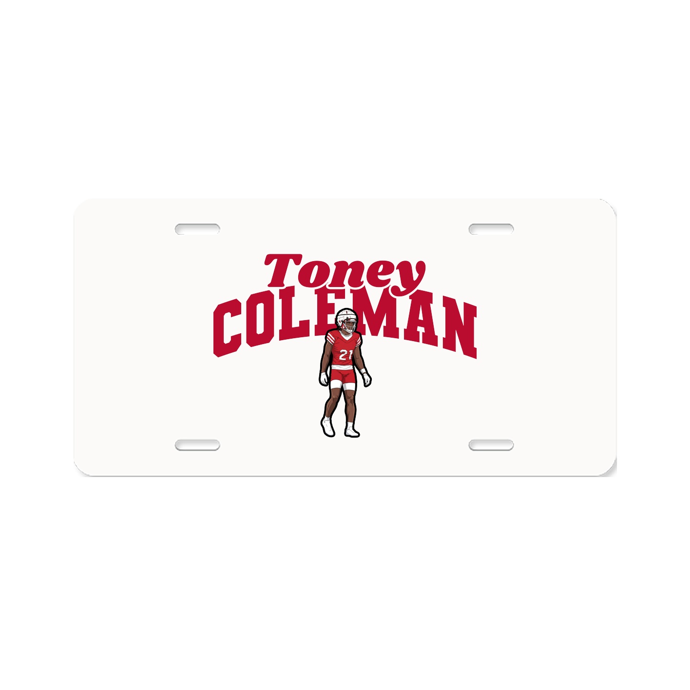 License Plate — Signature Arch in Classic