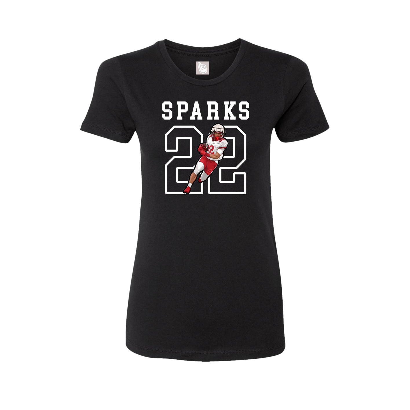 Fitted Women's Tee — Shirsey in Black