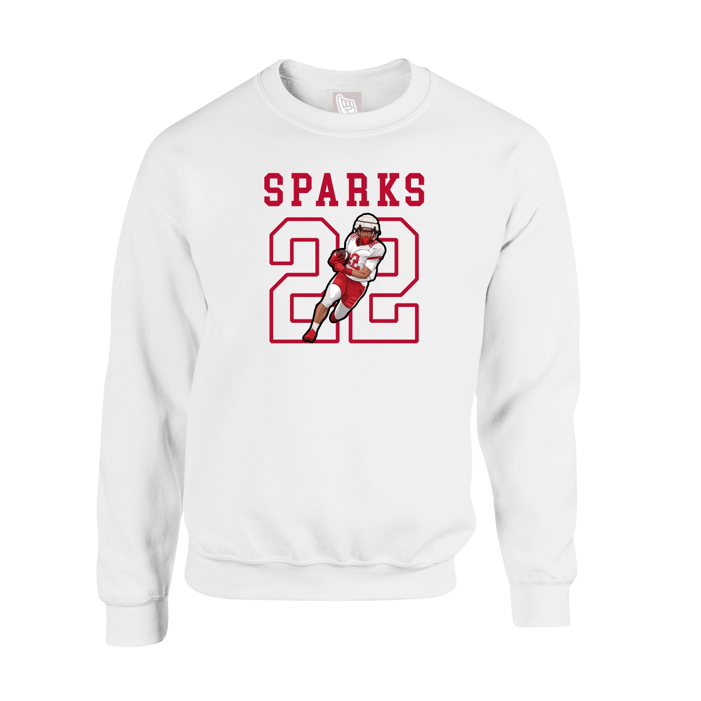 Fleece Crew — Shirsey in White