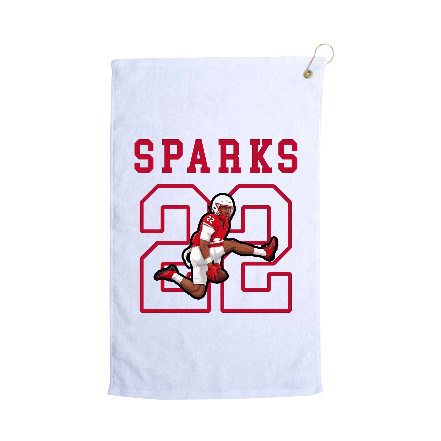 Golf Towel — Shirsey in White