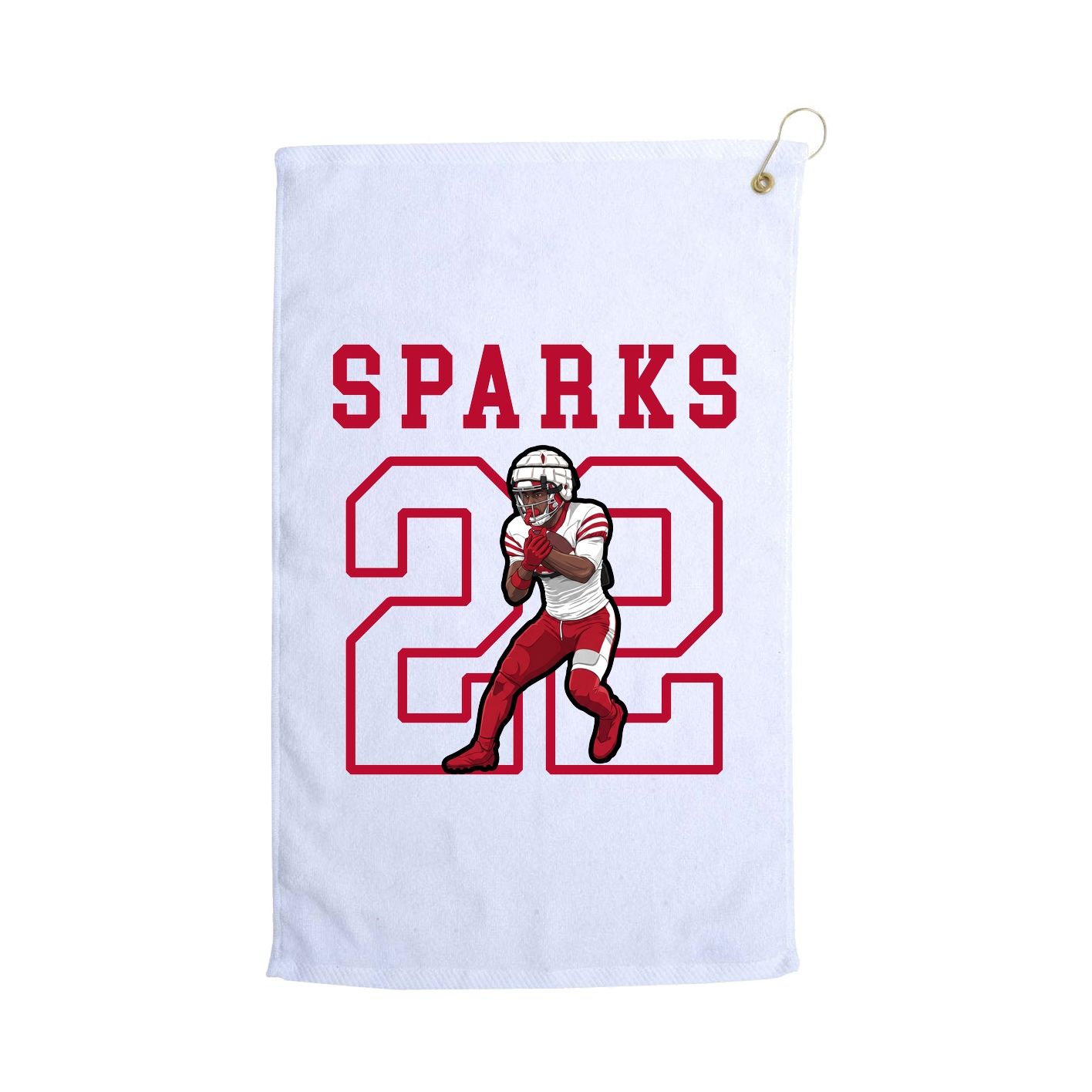 Golf Towel — Shirsey in White