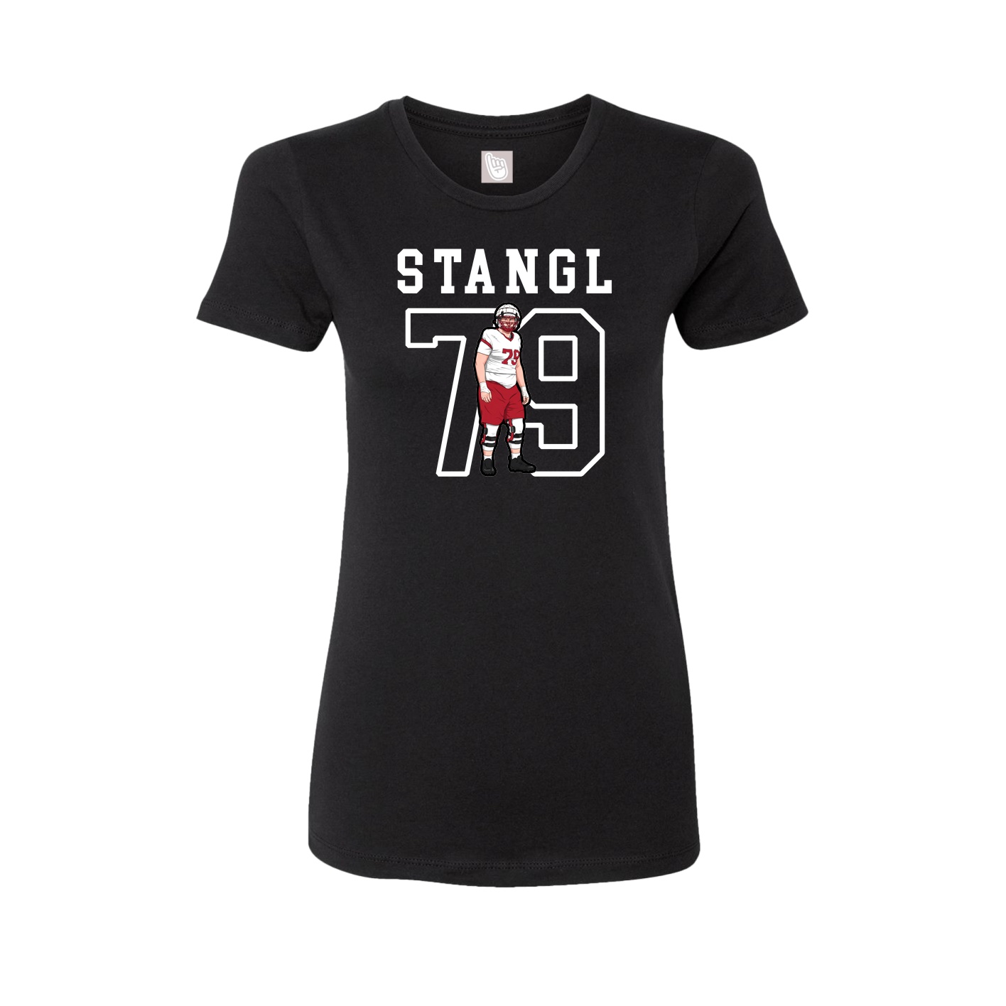 Fitted Women's Tee — Shirsey in Black