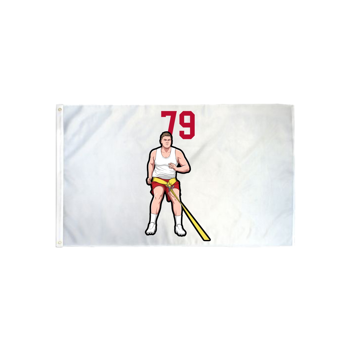 3x5 Flag — Number Top in Classic
