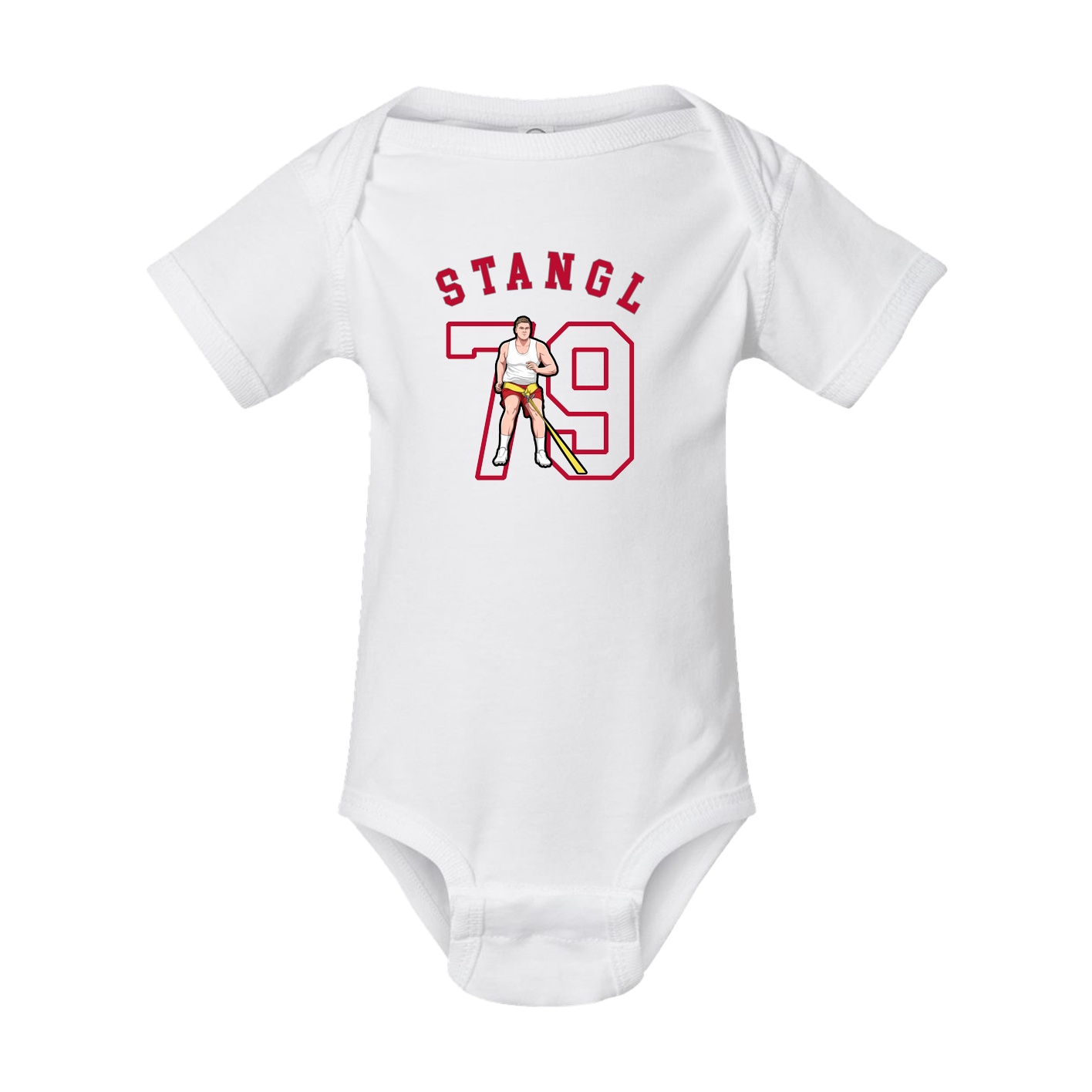 Baby Onesie — Shirsey Arch in White