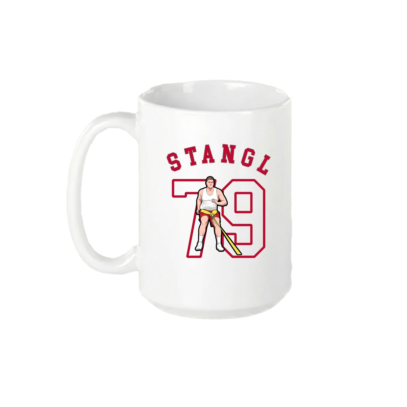 15oz Coffee Mug — Shirsey Arch in White