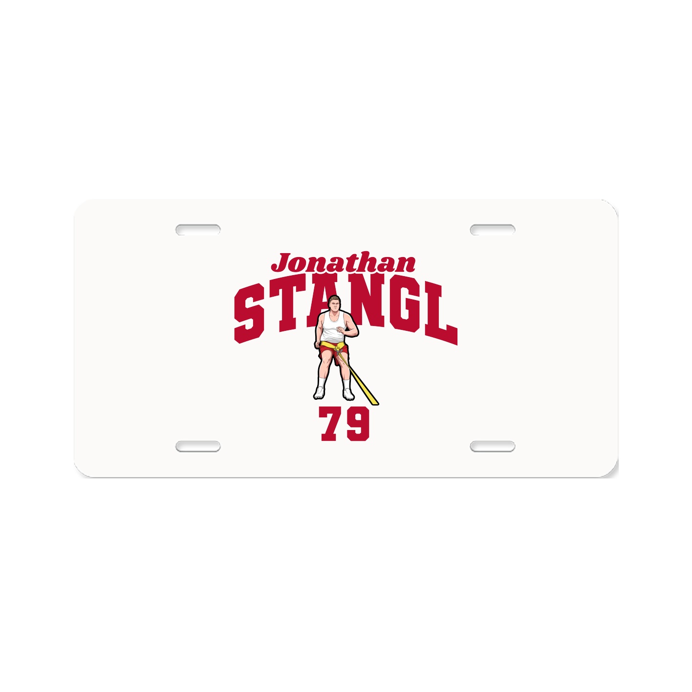 License Plate — Signature Arch in Classic