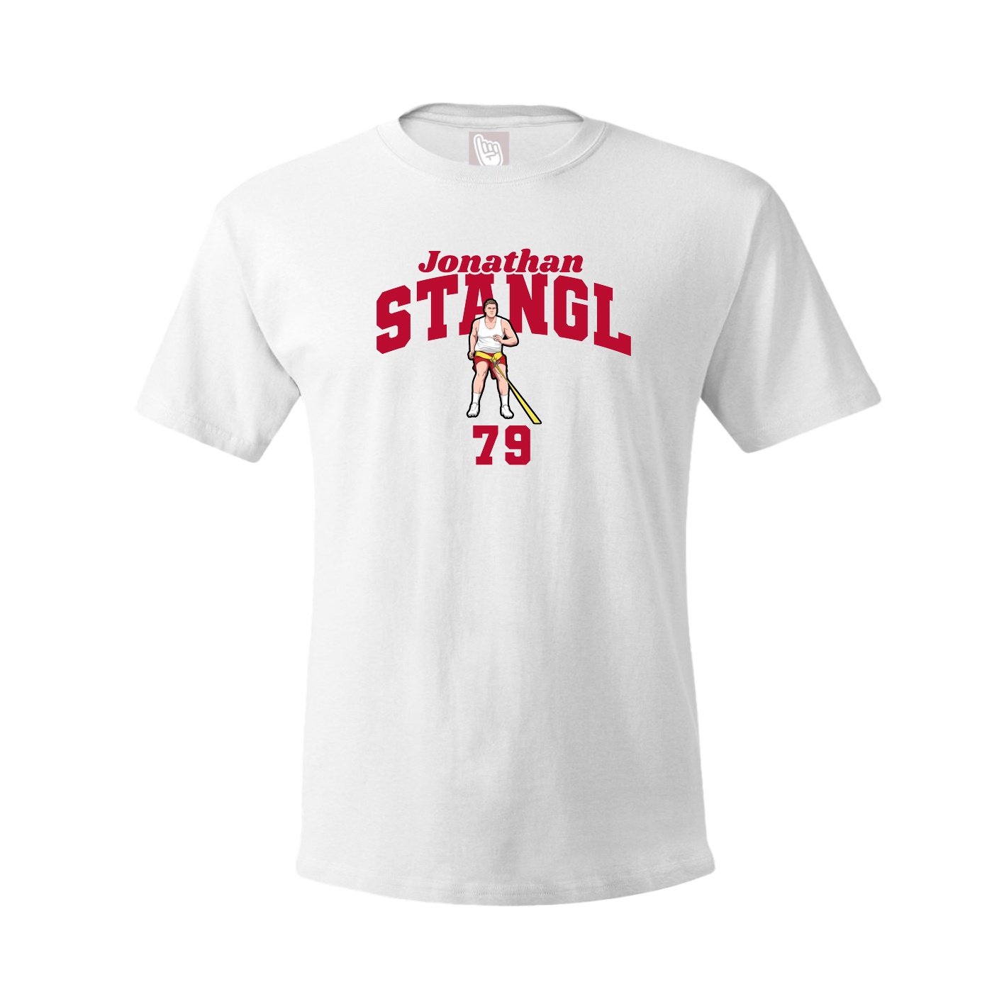 Tee — Signature Arch in White