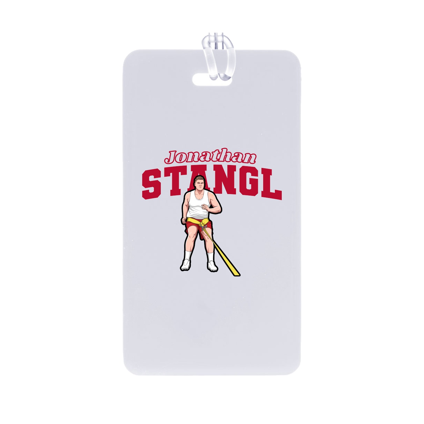Bag Tag — Name Arch in Classic