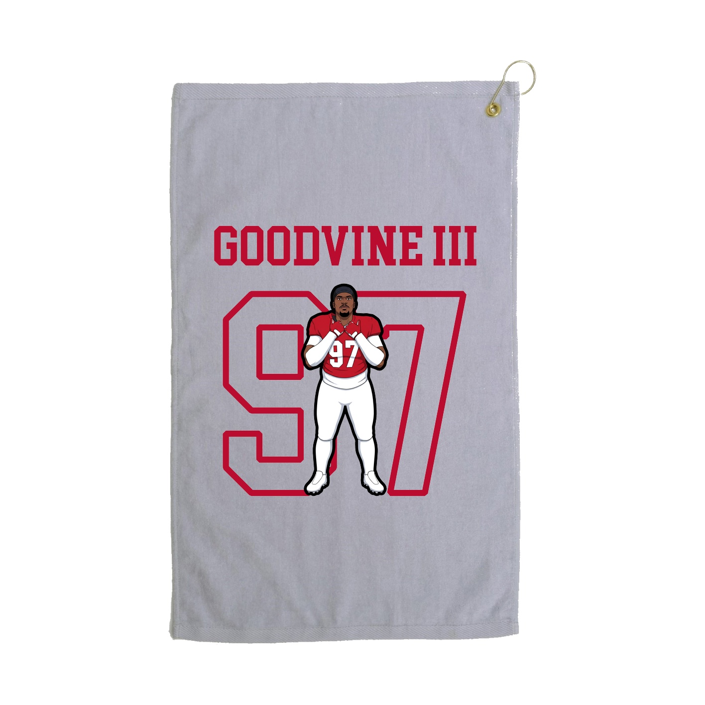 Golf Towel — Shirsey in Grey