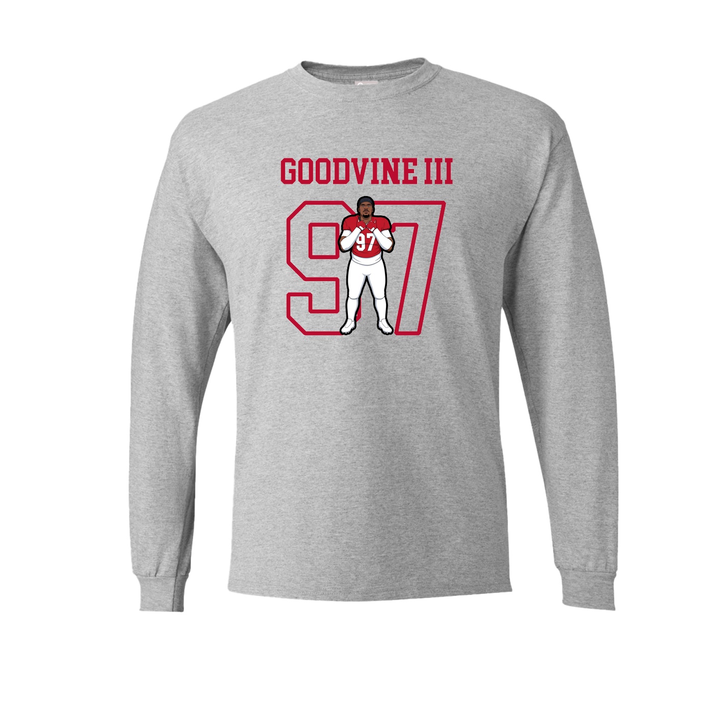 Long Sleeve Tee — Shirsey in Grey