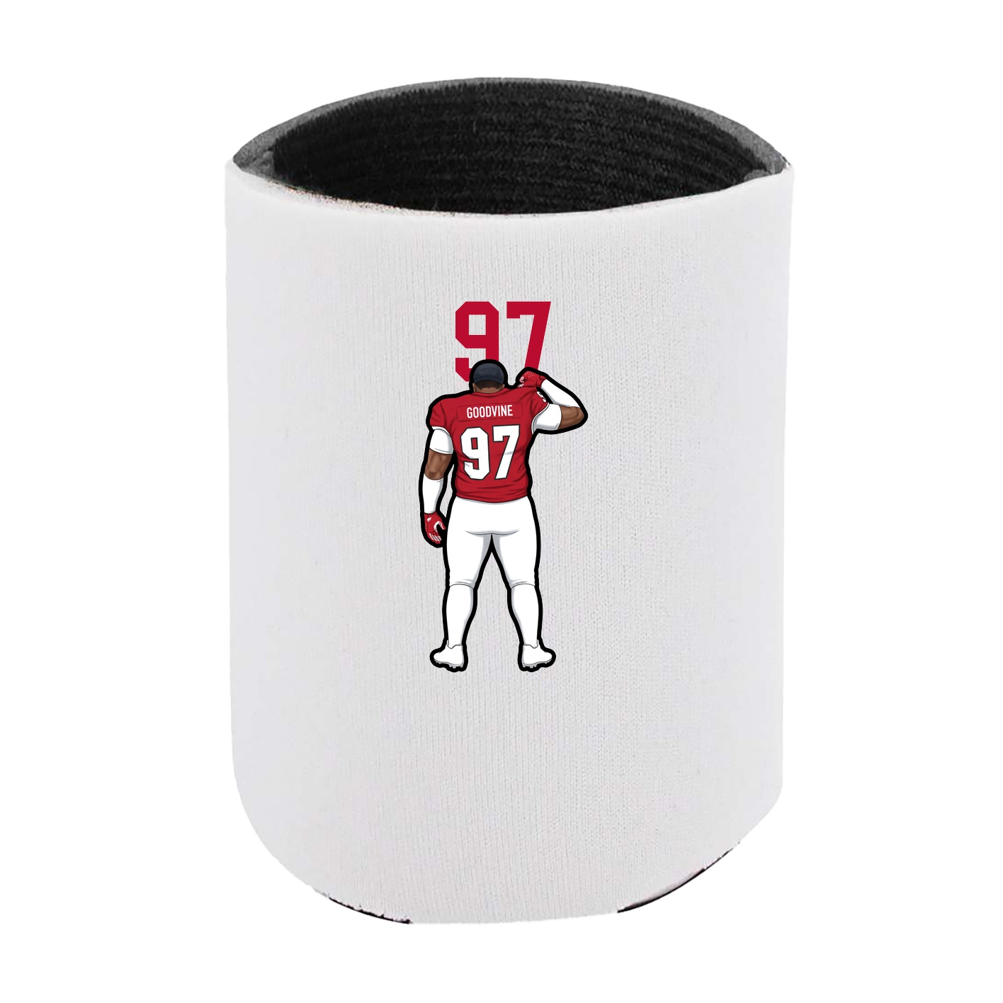 Can Holder — Number Top in White