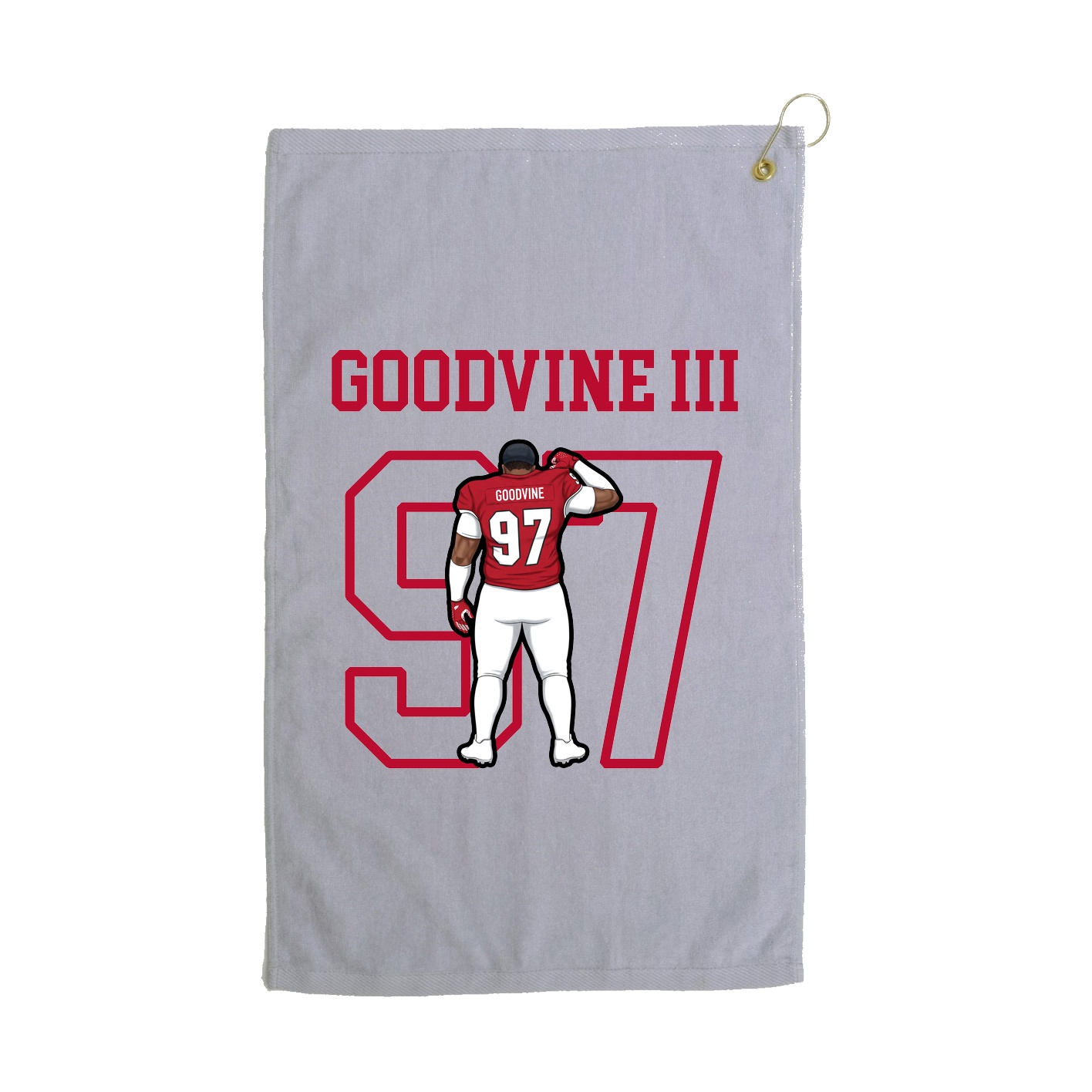 Golf Towel — Shirsey in Grey