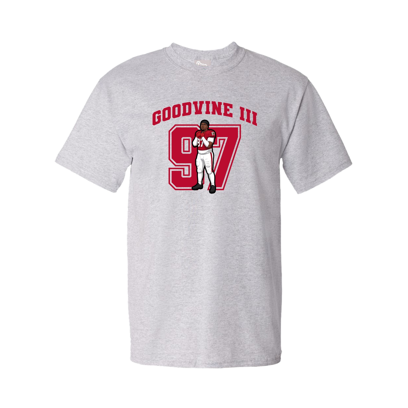 Tee — Number in Grey