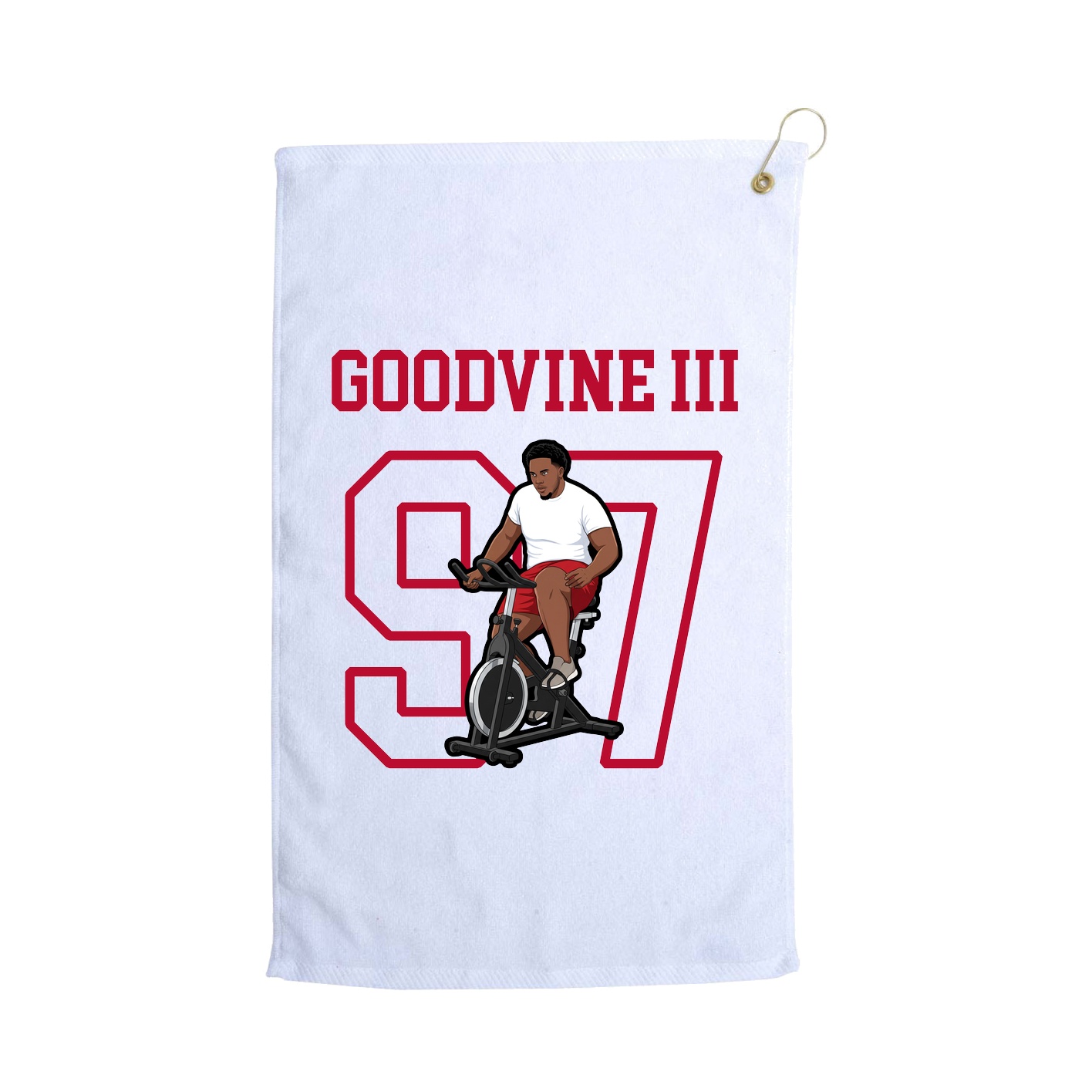 Golf Towel — Shirsey in White